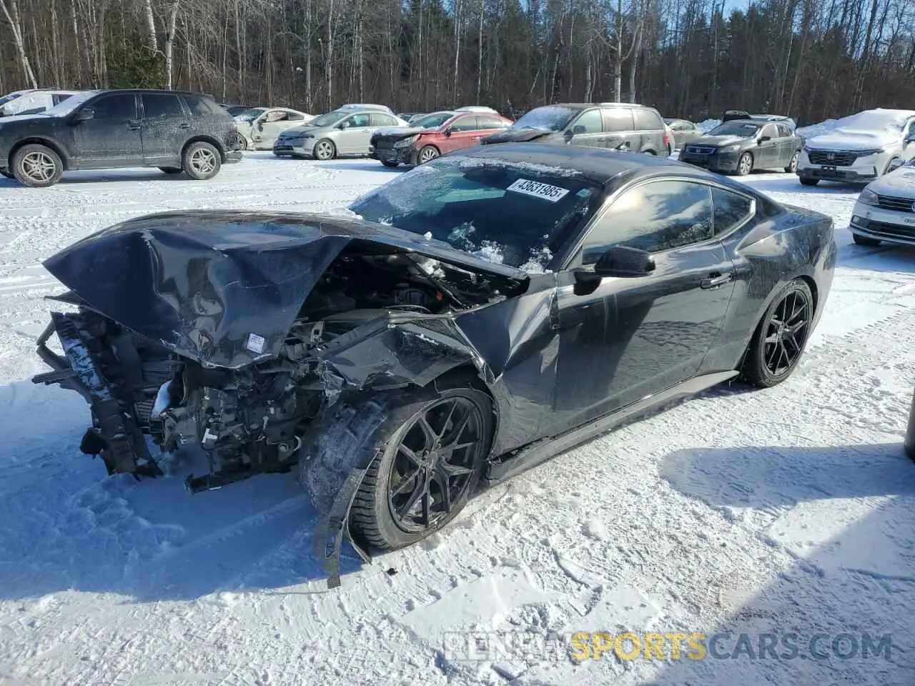 1 Photograph of a damaged car 1FA6P8THXR5104054 FORD ALL Models 2024