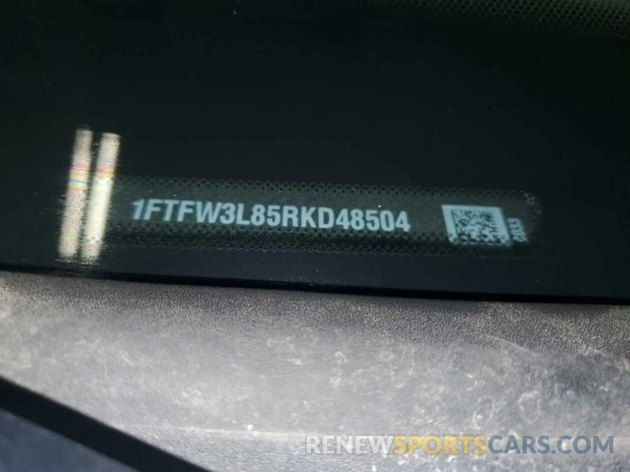 14 Photograph of a damaged car 1FTFW3L85RKD48504 FORD All Models 2024