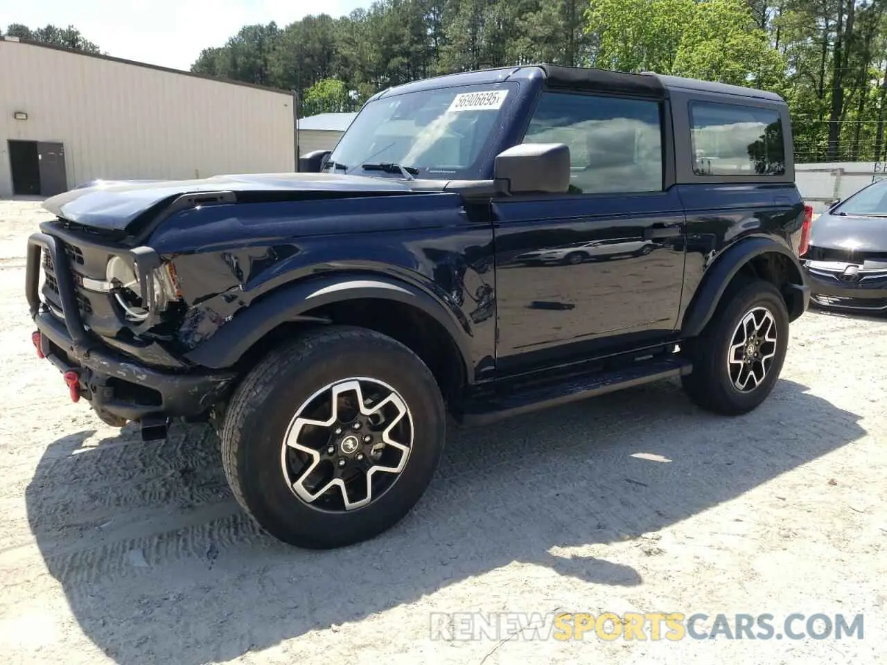 1 Photograph of a damaged car 1FMDE5AH4MLA79922 FORD BRONCO 2021