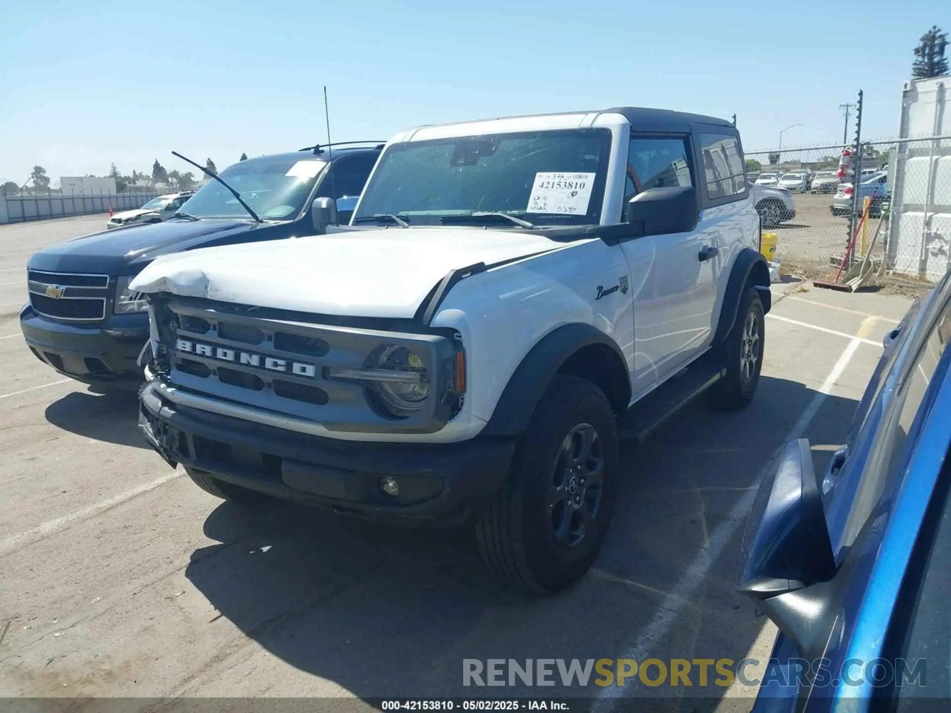 2 Photograph of a damaged car 1FMDE5AP9MLA72598 FORD BRONCO 2021