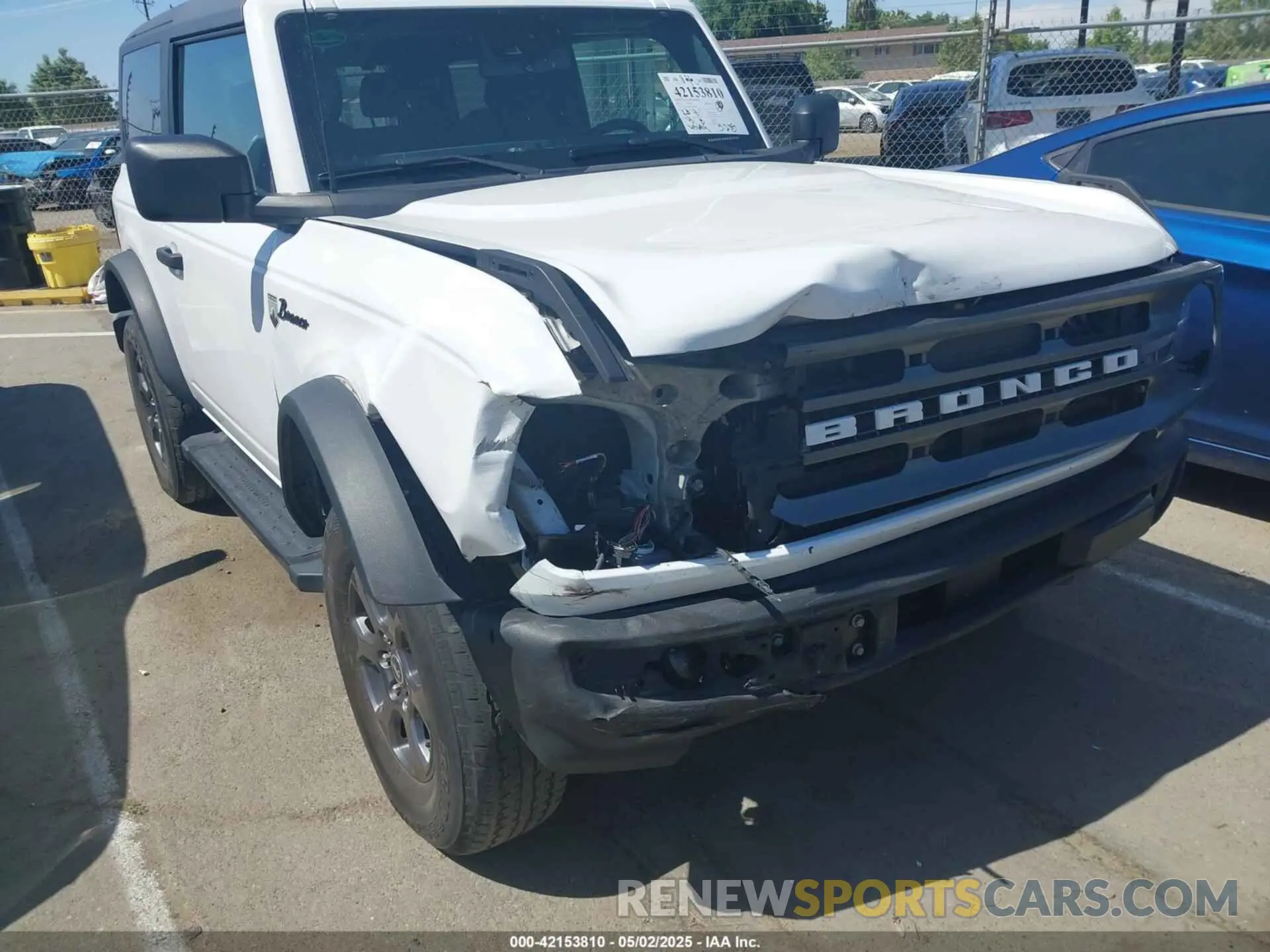 6 Photograph of a damaged car 1FMDE5AP9MLA72598 FORD BRONCO 2021