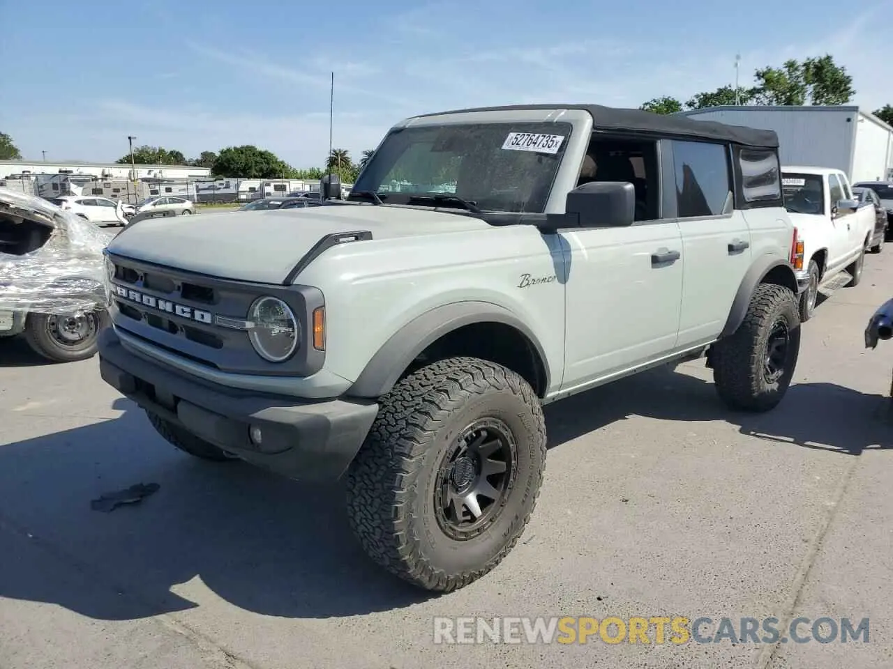 1 Photograph of a damaged car 1FMDE5BH0MLA73646 FORD BRONCO 2021