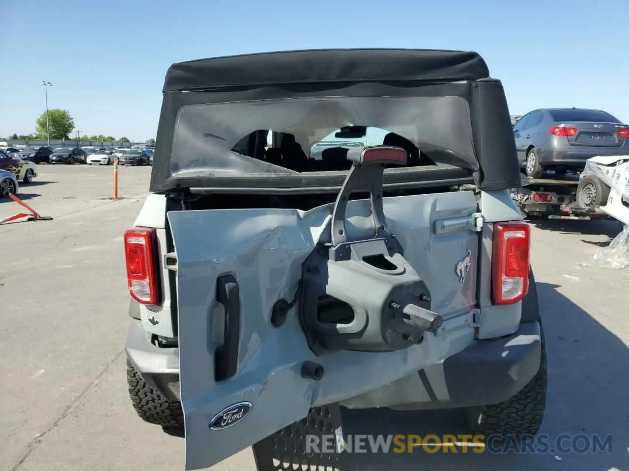 6 Photograph of a damaged car 1FMDE5BH0MLA73646 FORD BRONCO 2021