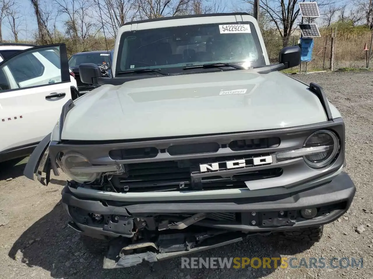 5 Photograph of a damaged car 1FMDE5BH0MLA87532 FORD BRONCO 2021