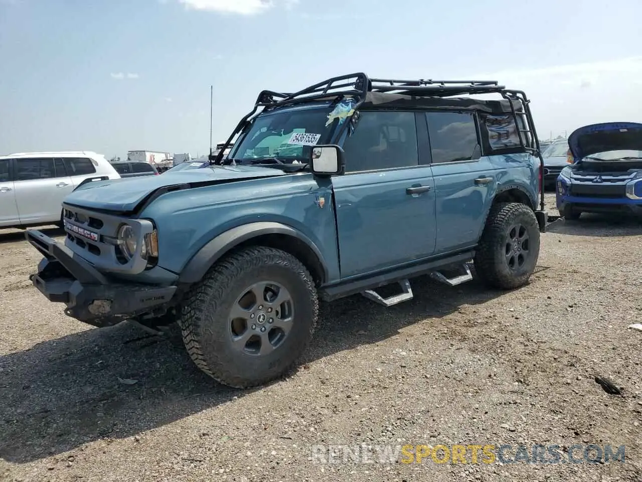 1 Photograph of a damaged car 1FMDE5BH2MLA83983 FORD BRONCO 2021