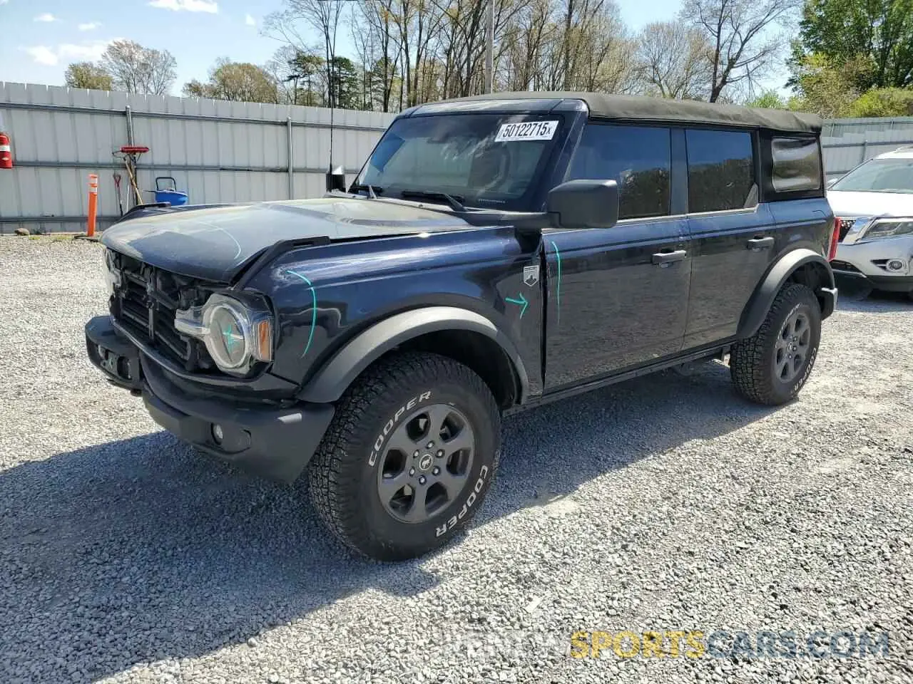 1 Photograph of a damaged car 1FMDE5BH3MLA85211 FORD BRONCO 2021