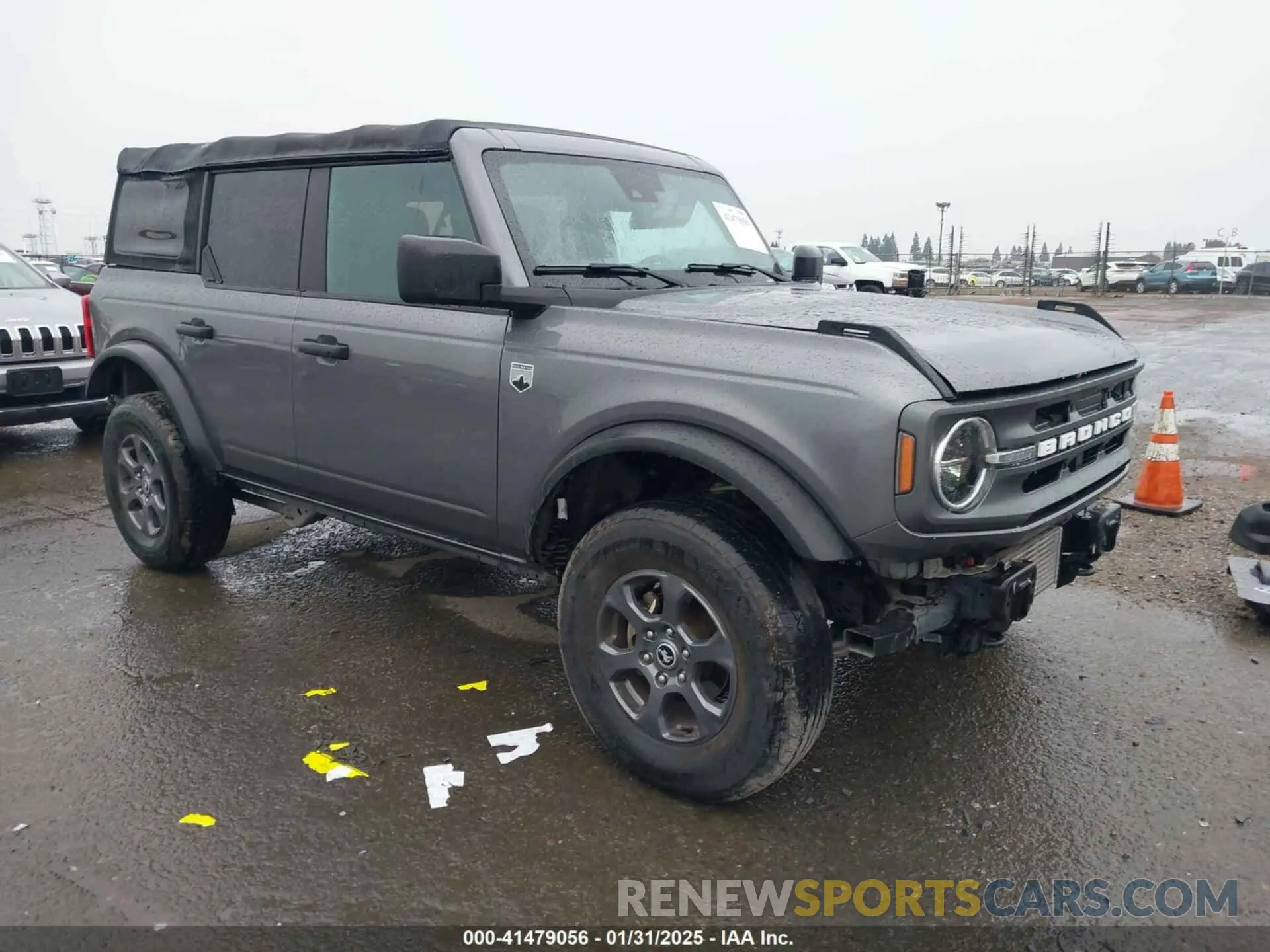 1 Photograph of a damaged car 1FMDE5BH4MLA77019 FORD BRONCO 2021