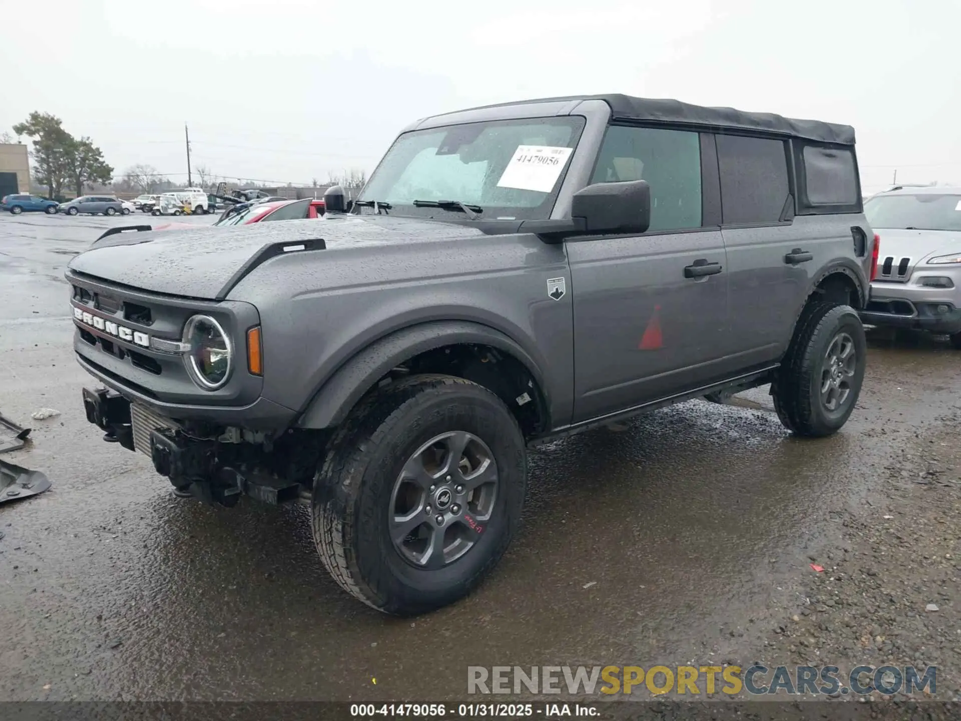 2 Photograph of a damaged car 1FMDE5BH4MLA77019 FORD BRONCO 2021