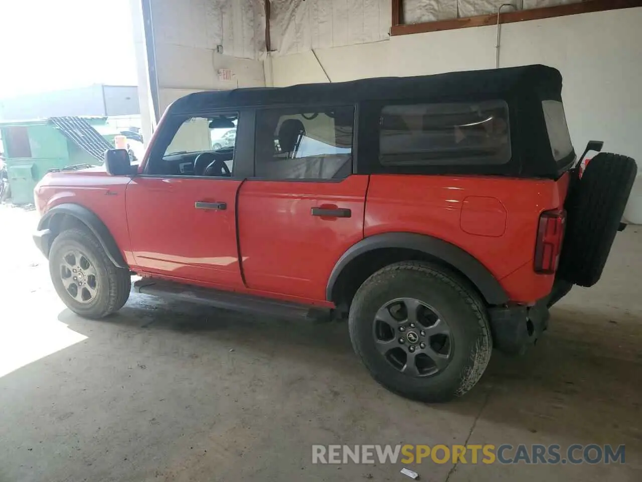2 Photograph of a damaged car 1FMDE5BH5MLB06205 FORD BRONCO 2021