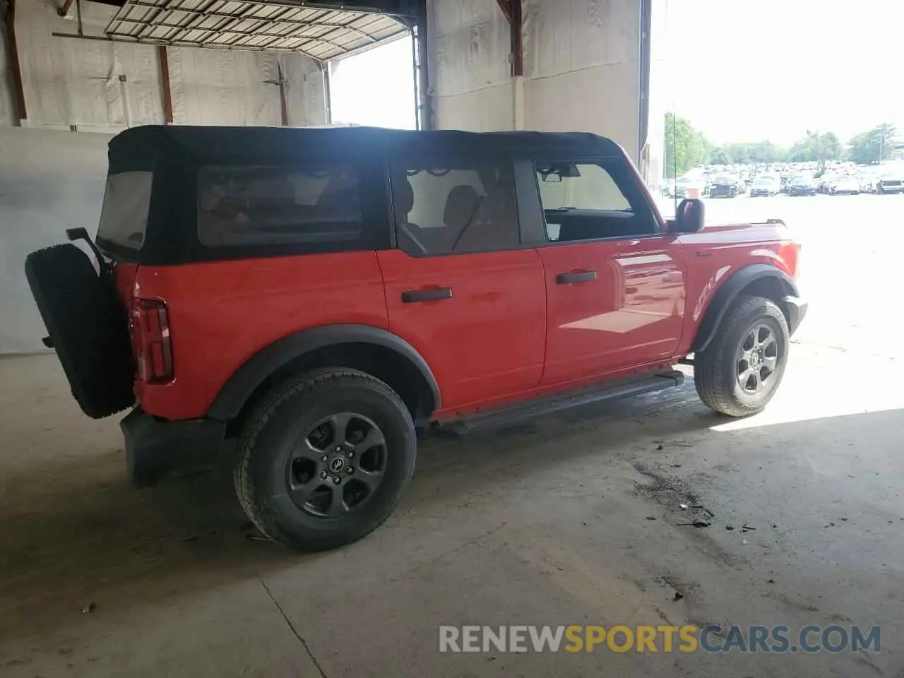 3 Photograph of a damaged car 1FMDE5BH5MLB06205 FORD BRONCO 2021