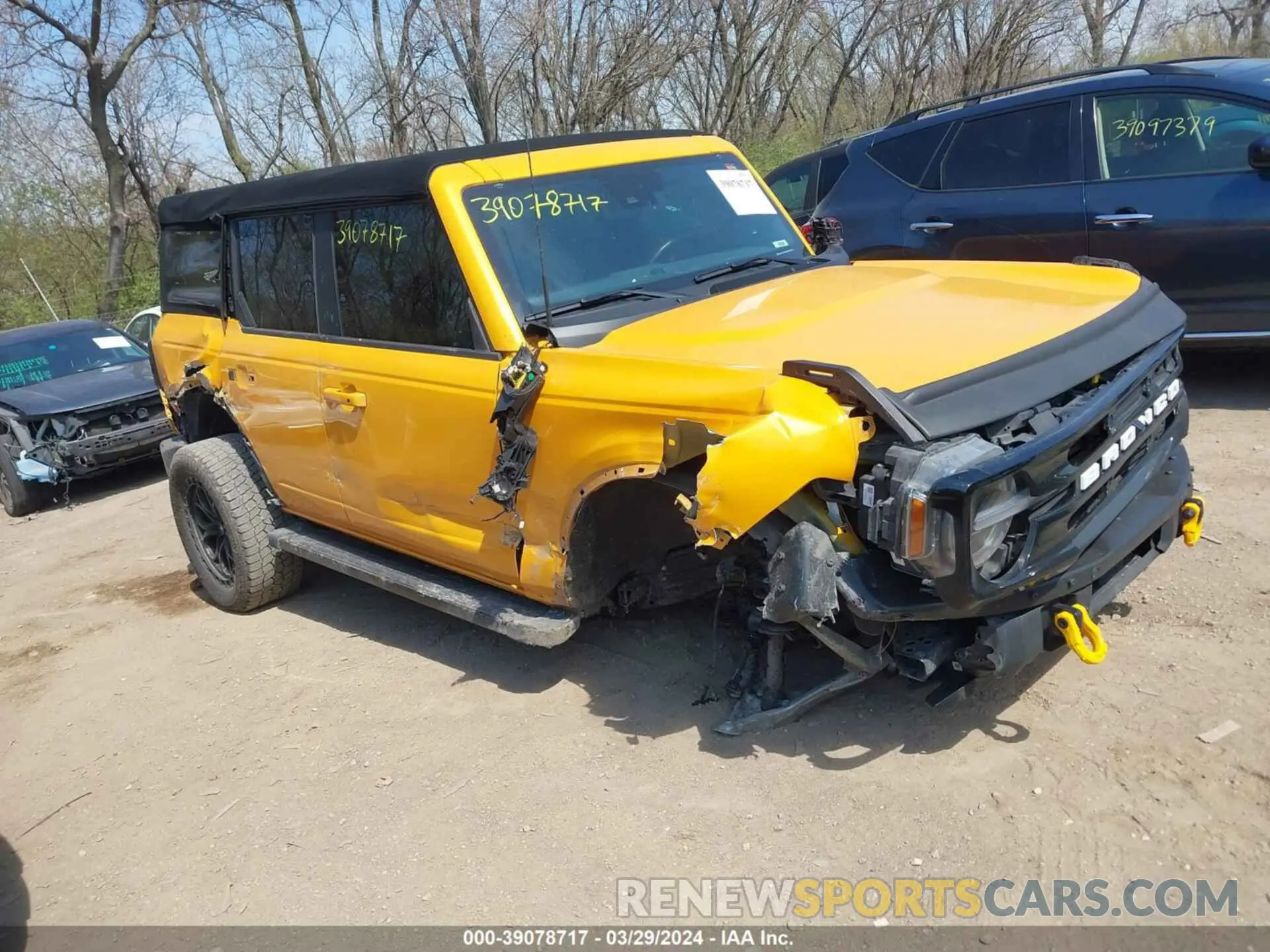 1 Photograph of a damaged car 1FMDE5BH7MLA95966 FORD BRONCO 2021