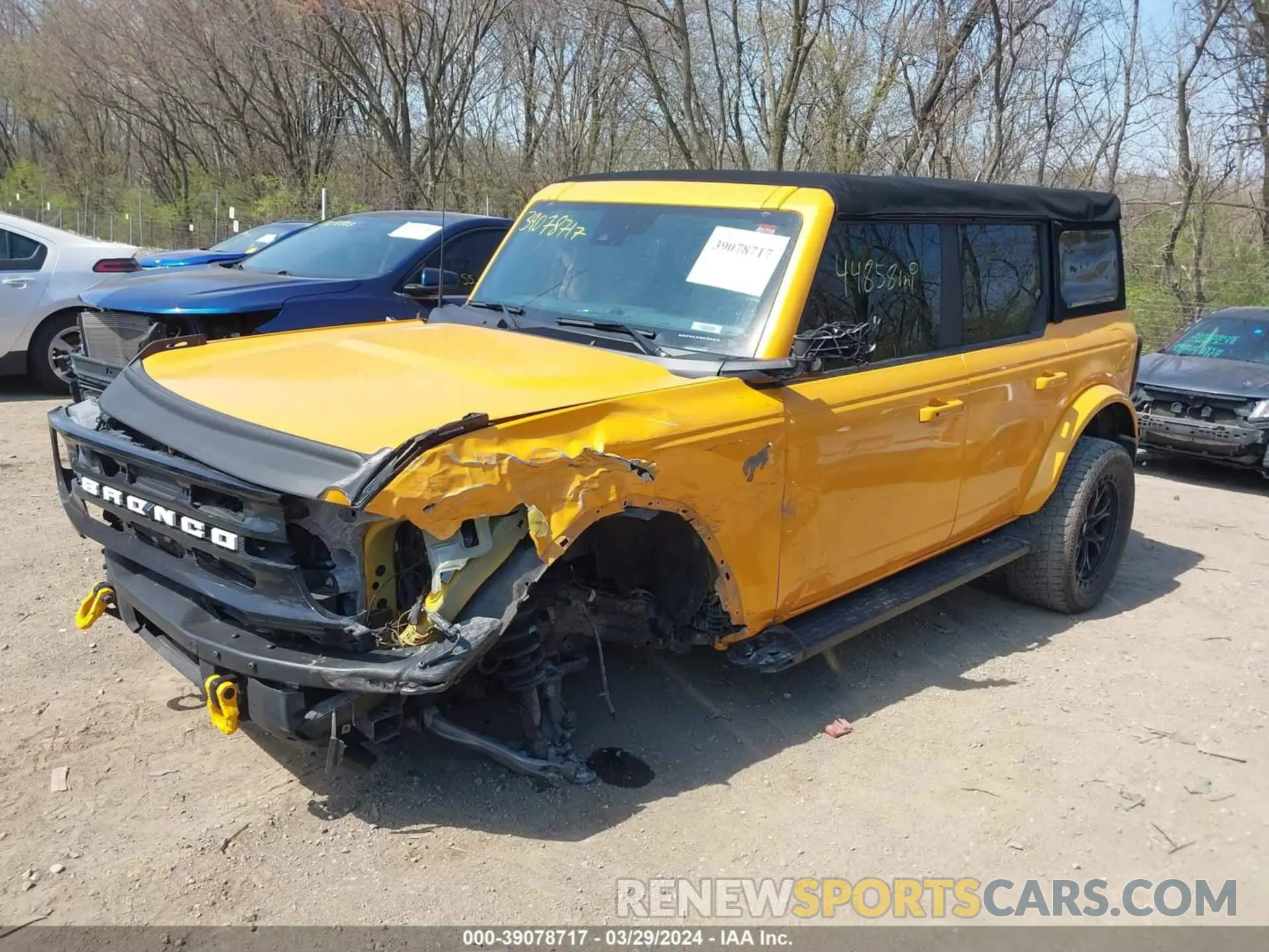 2 Photograph of a damaged car 1FMDE5BH7MLA95966 FORD BRONCO 2021