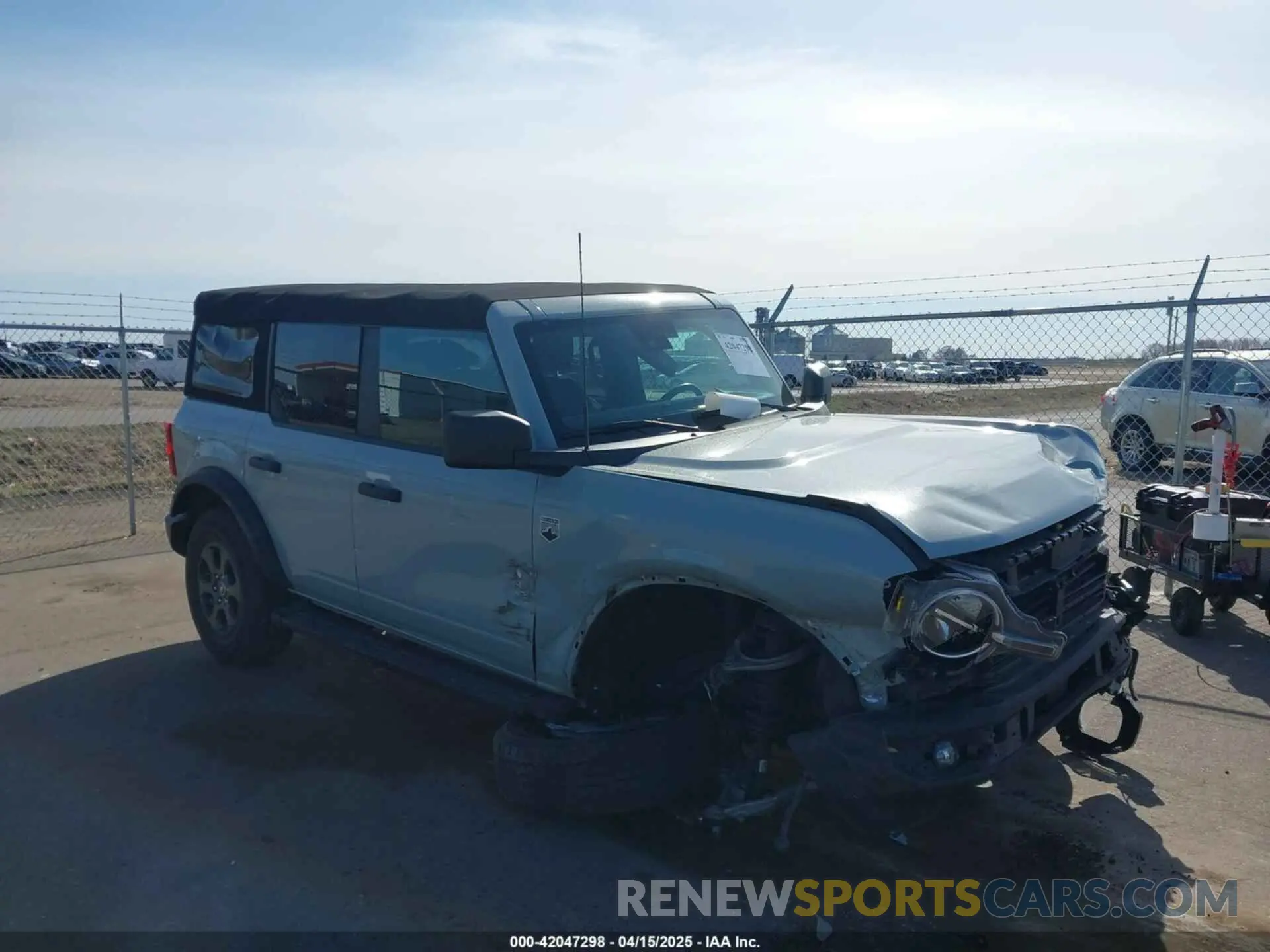 1 Photograph of a damaged car 1FMDE5BH9MLA61091 FORD BRONCO 2021
