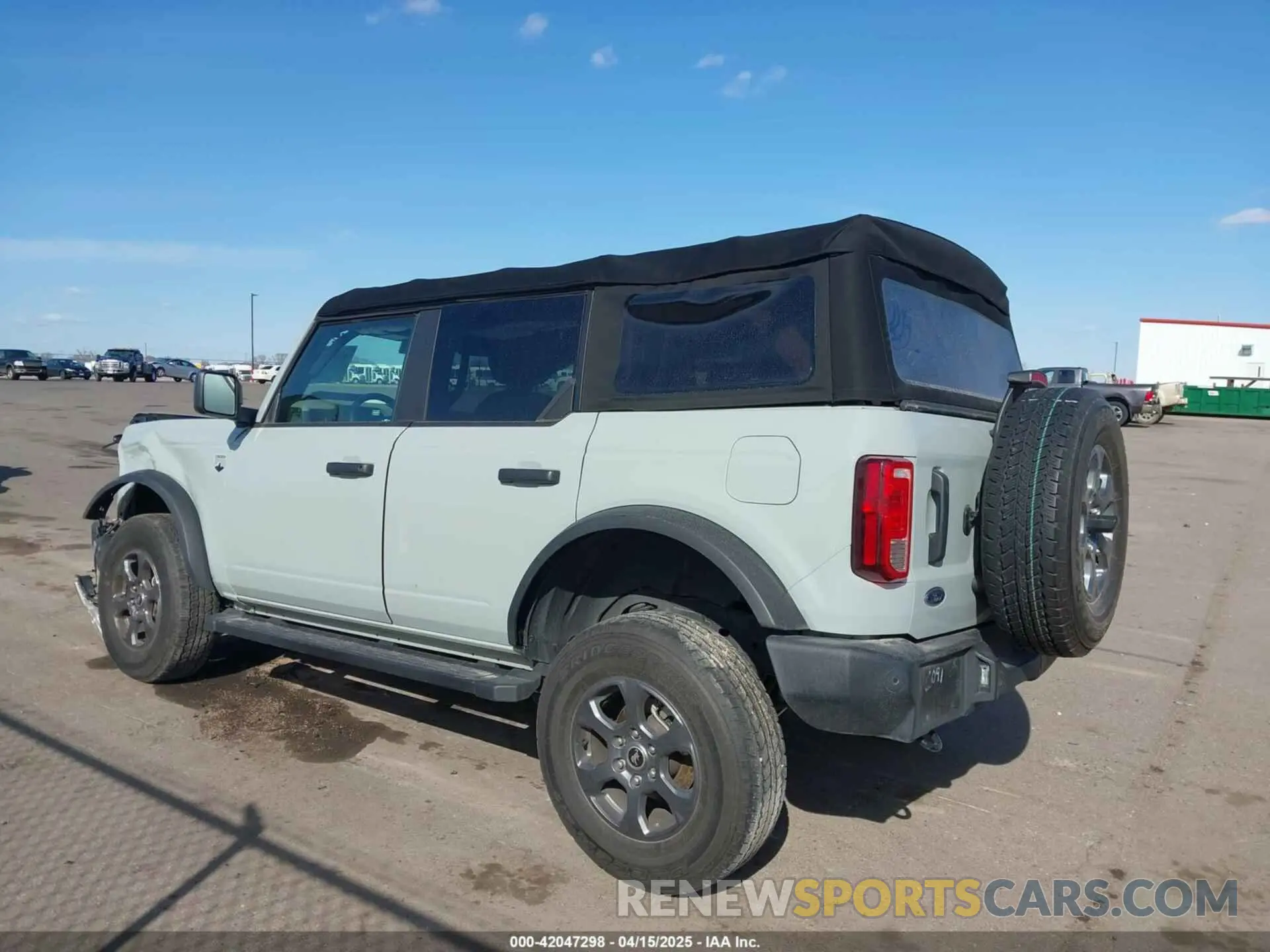 3 Photograph of a damaged car 1FMDE5BH9MLA61091 FORD BRONCO 2021