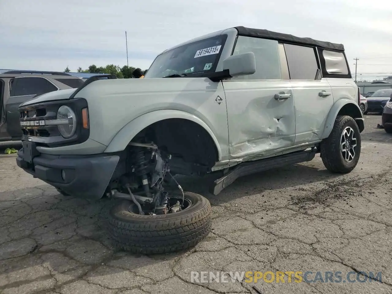 1 Photograph of a damaged car 1FMDE5BHXMLB05390 FORD BRONCO 2021