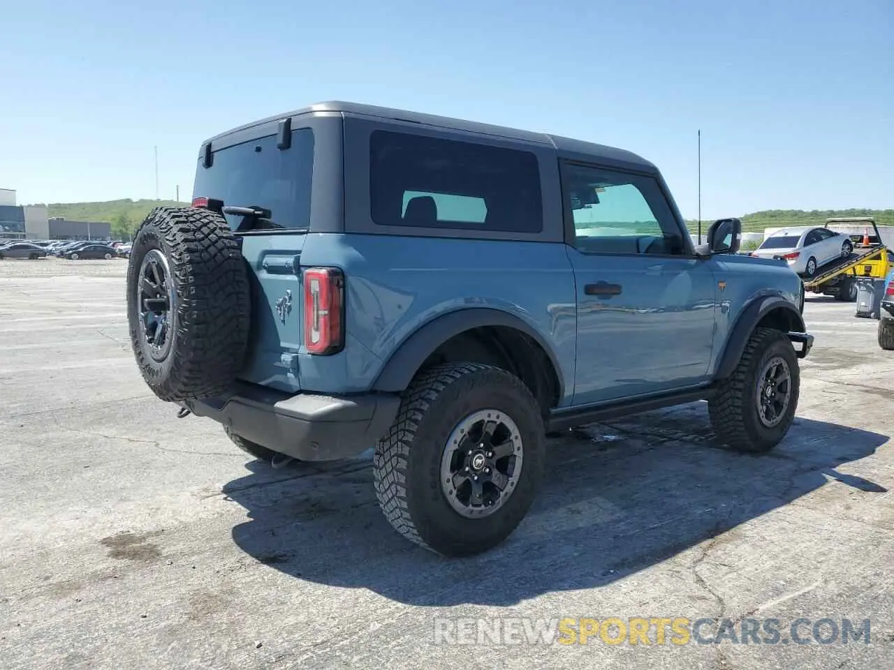 3 Photograph of a damaged car 1FMDE5CH1MLA60600 FORD BRONCO 2021