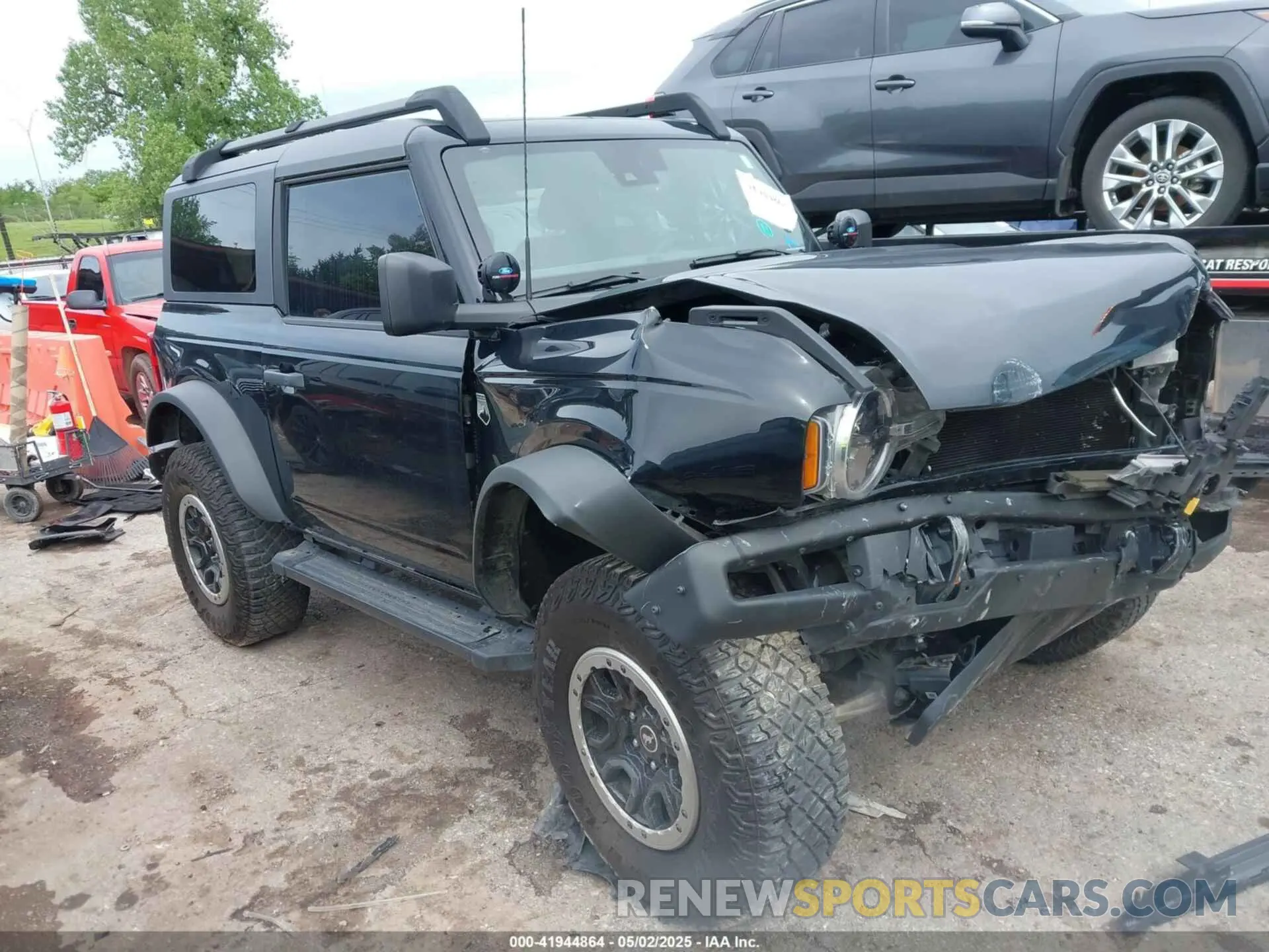 1 Photograph of a damaged car 1FMDE5CHXMLA64063 FORD BRONCO 2021