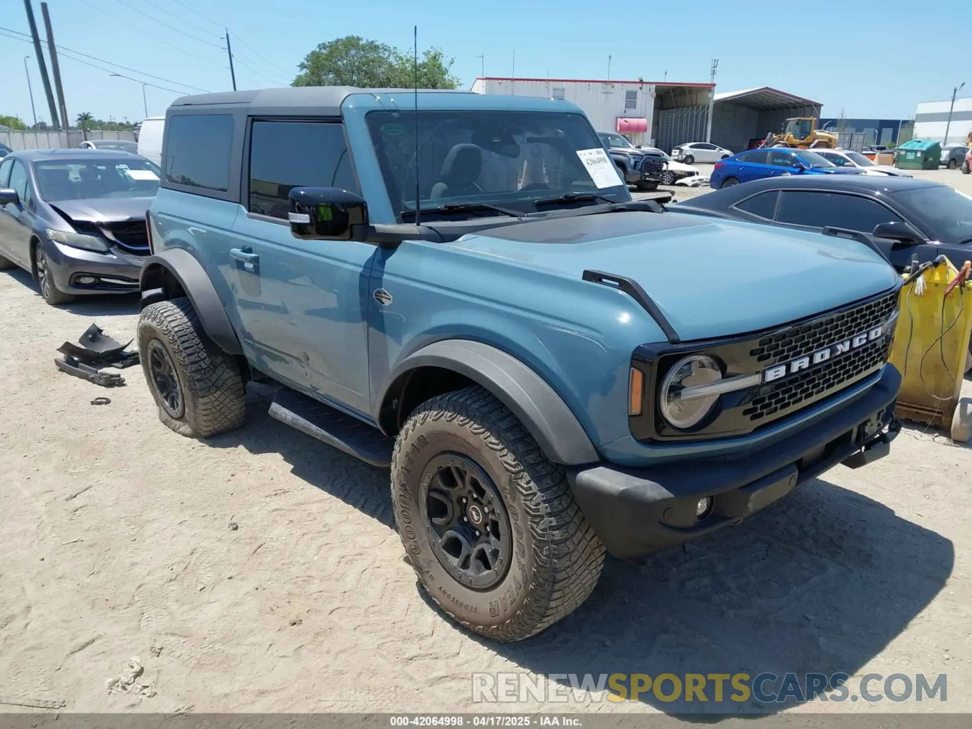 1 Photograph of a damaged car 1FMDE5CP5MLA98340 FORD BRONCO 2021