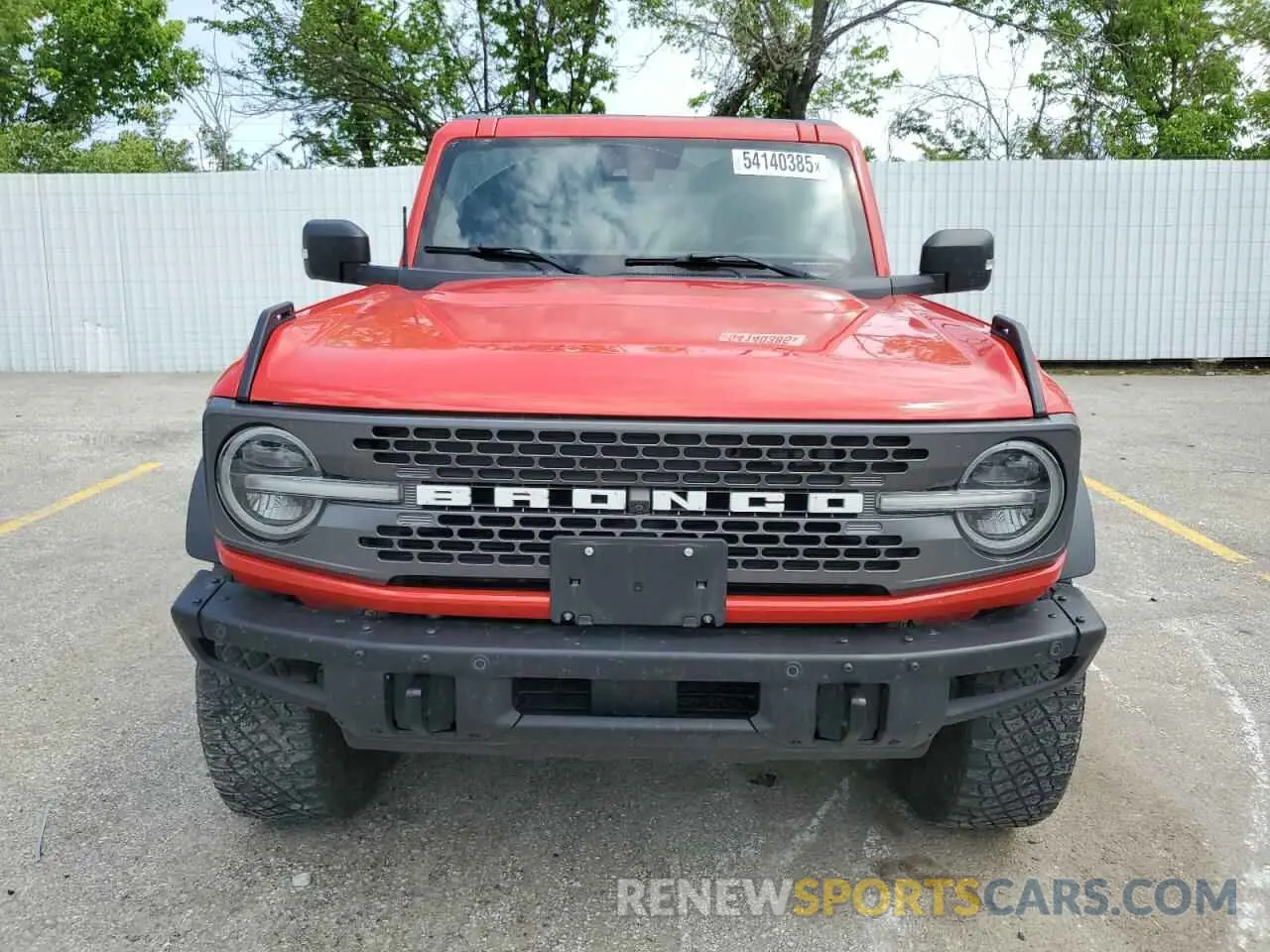 5 Photograph of a damaged car 1FMDE5CP7MLB07037 FORD BRONCO 2021