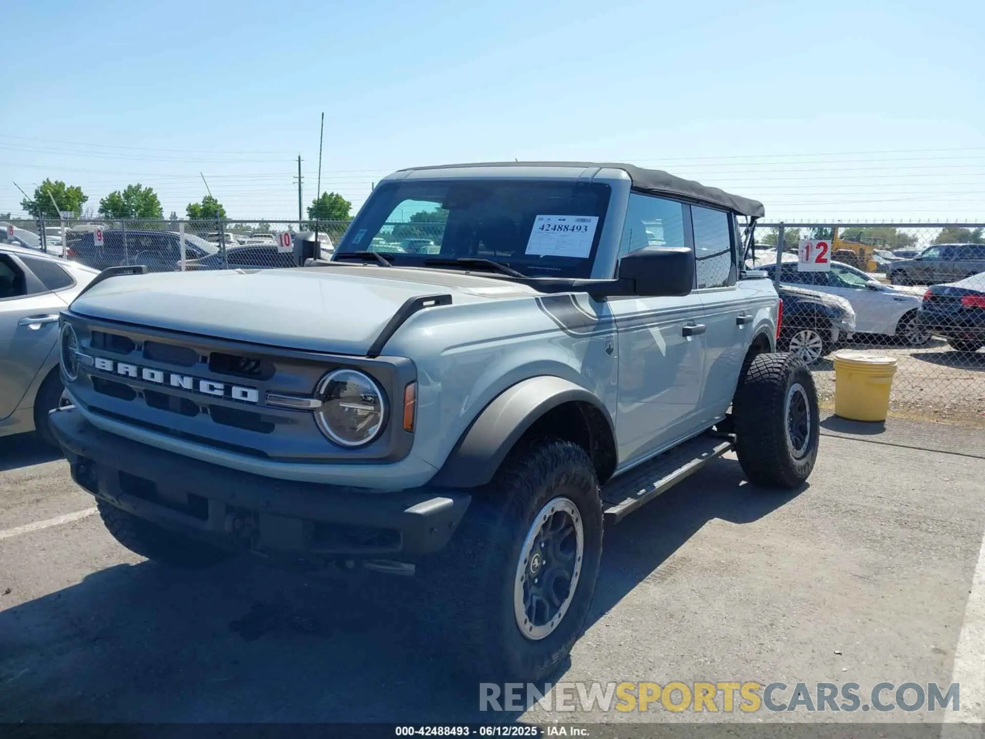 2 Photograph of a damaged car 1FMDE5DH0MLA94865 FORD BRONCO 2021