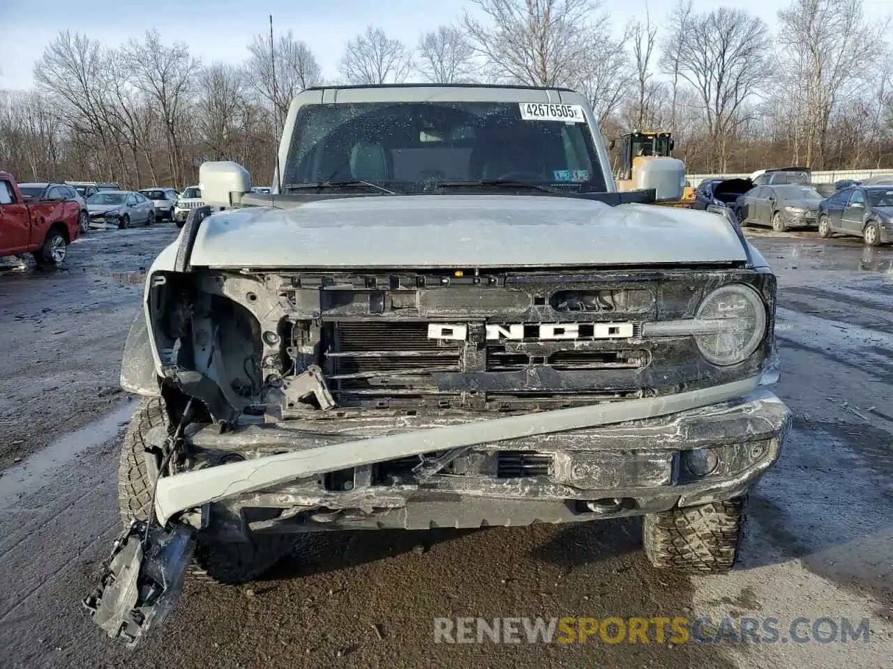 5 Photograph of a damaged car 1FMDE5DH7MLA94877 FORD BRONCO 2021