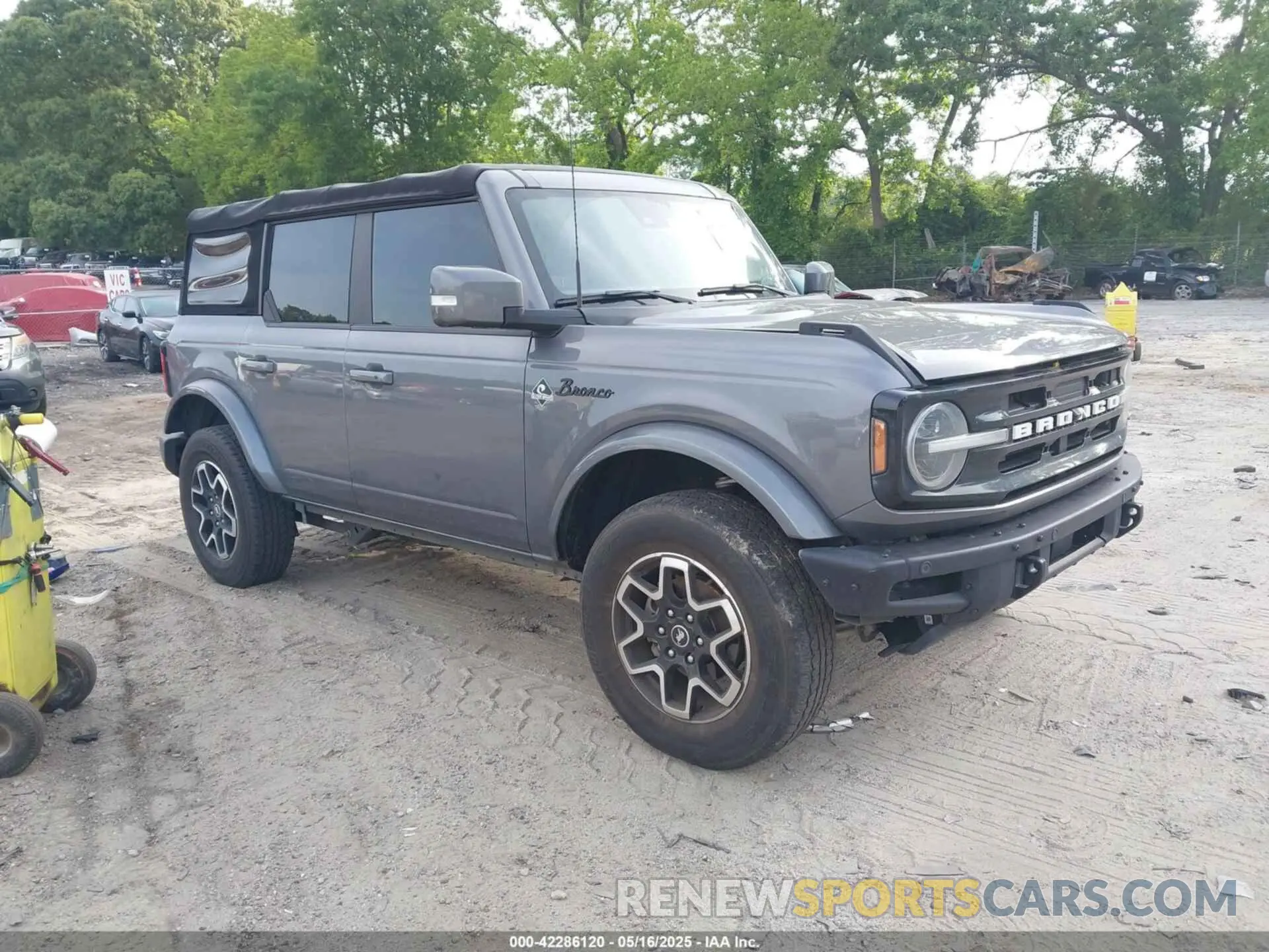 1 Photograph of a damaged car 1FMDE5DH9MLA62853 FORD BRONCO 2021