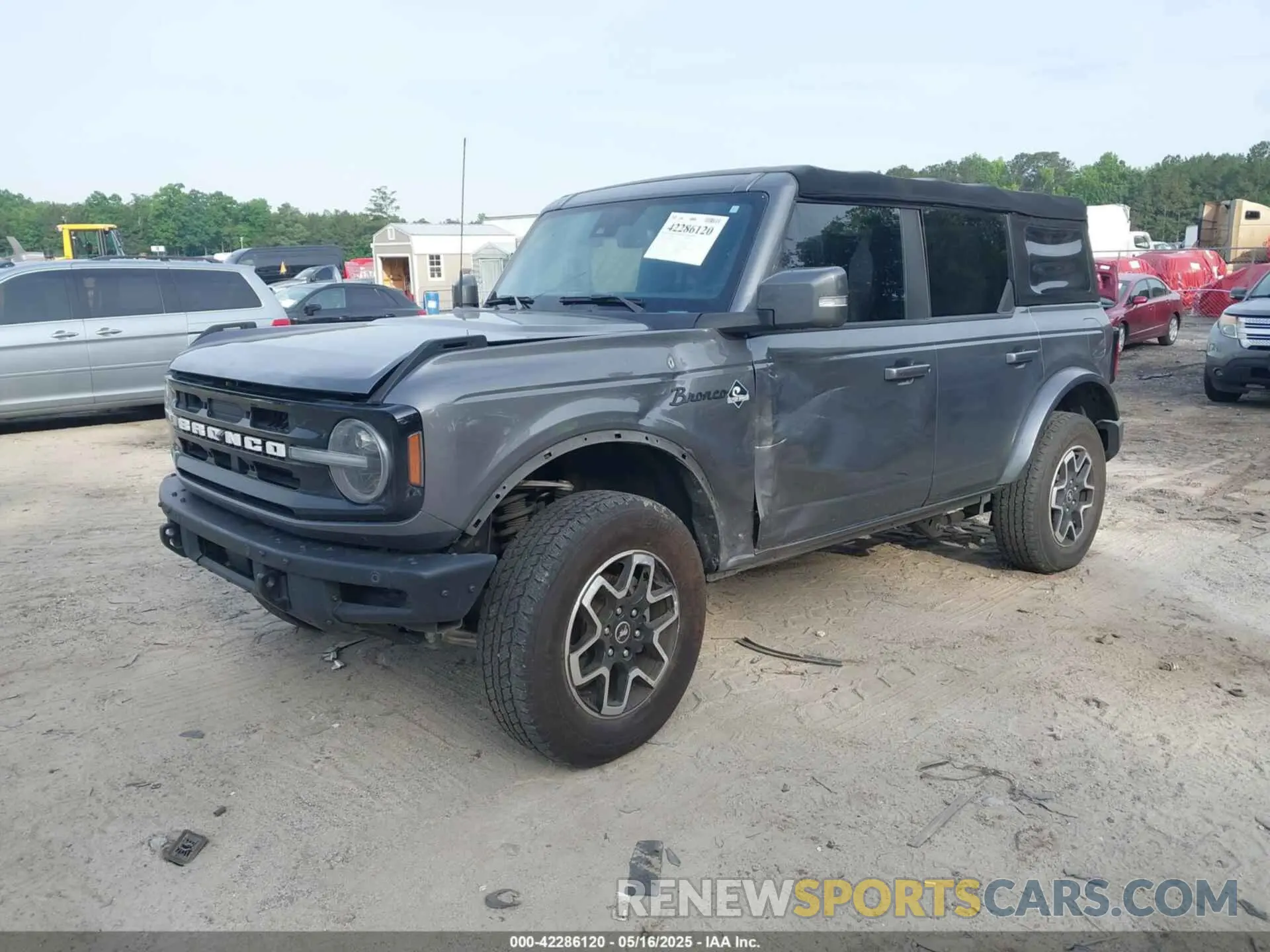 2 Photograph of a damaged car 1FMDE5DH9MLA62853 FORD BRONCO 2021