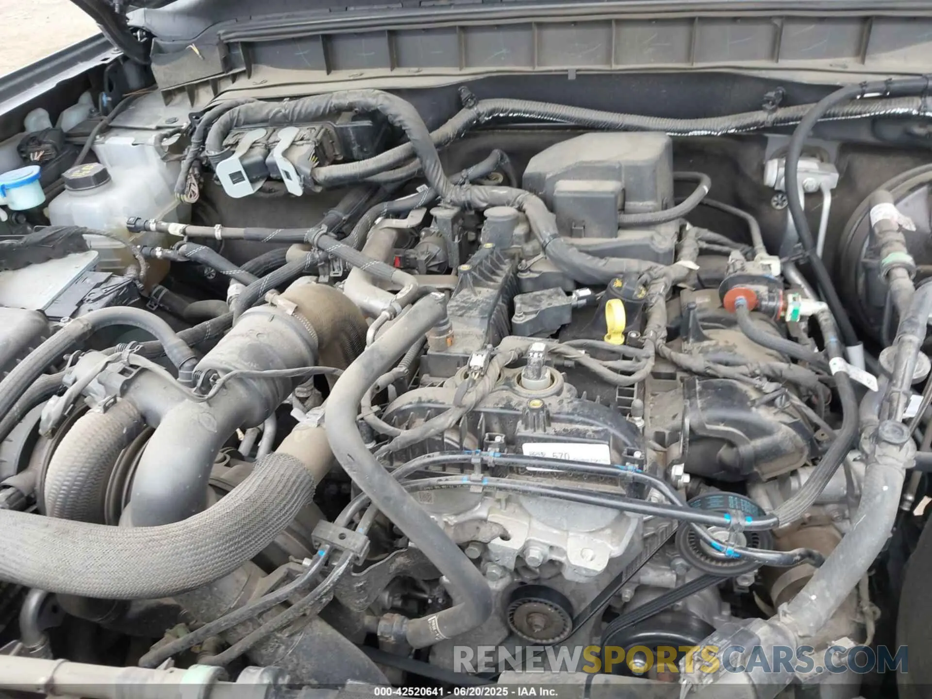 10 Photograph of a damaged car 1FMEE5BH0MLA74753 FORD BRONCO 2021