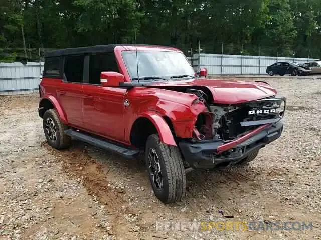 14 Photograph of a damaged car 1FMEE5BP0MLB03305 FORD BRONCO 2021