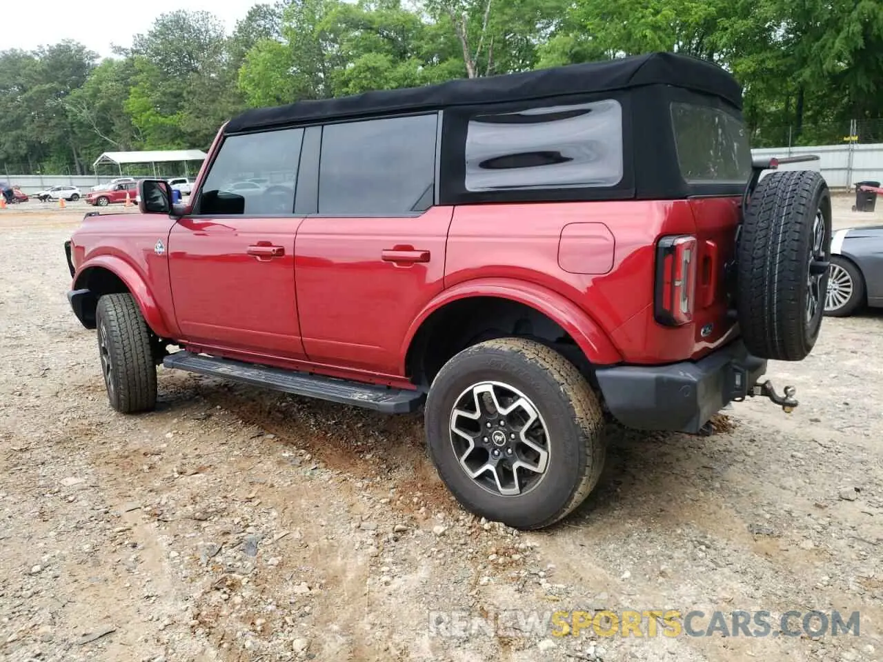 2 Photograph of a damaged car 1FMEE5BP0MLB03305 FORD BRONCO 2021