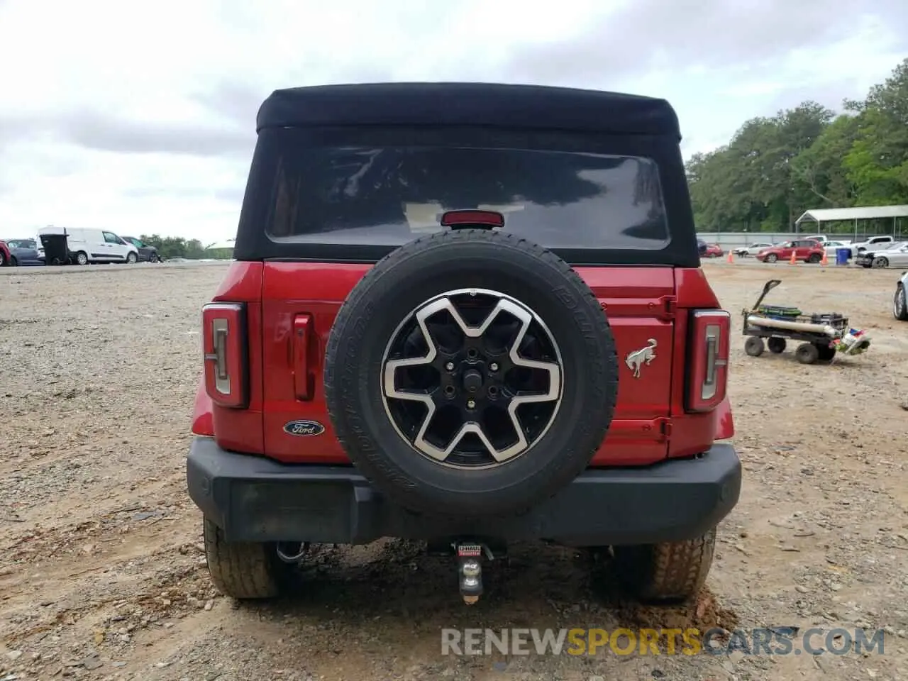 6 Photograph of a damaged car 1FMEE5BP0MLB03305 FORD BRONCO 2021