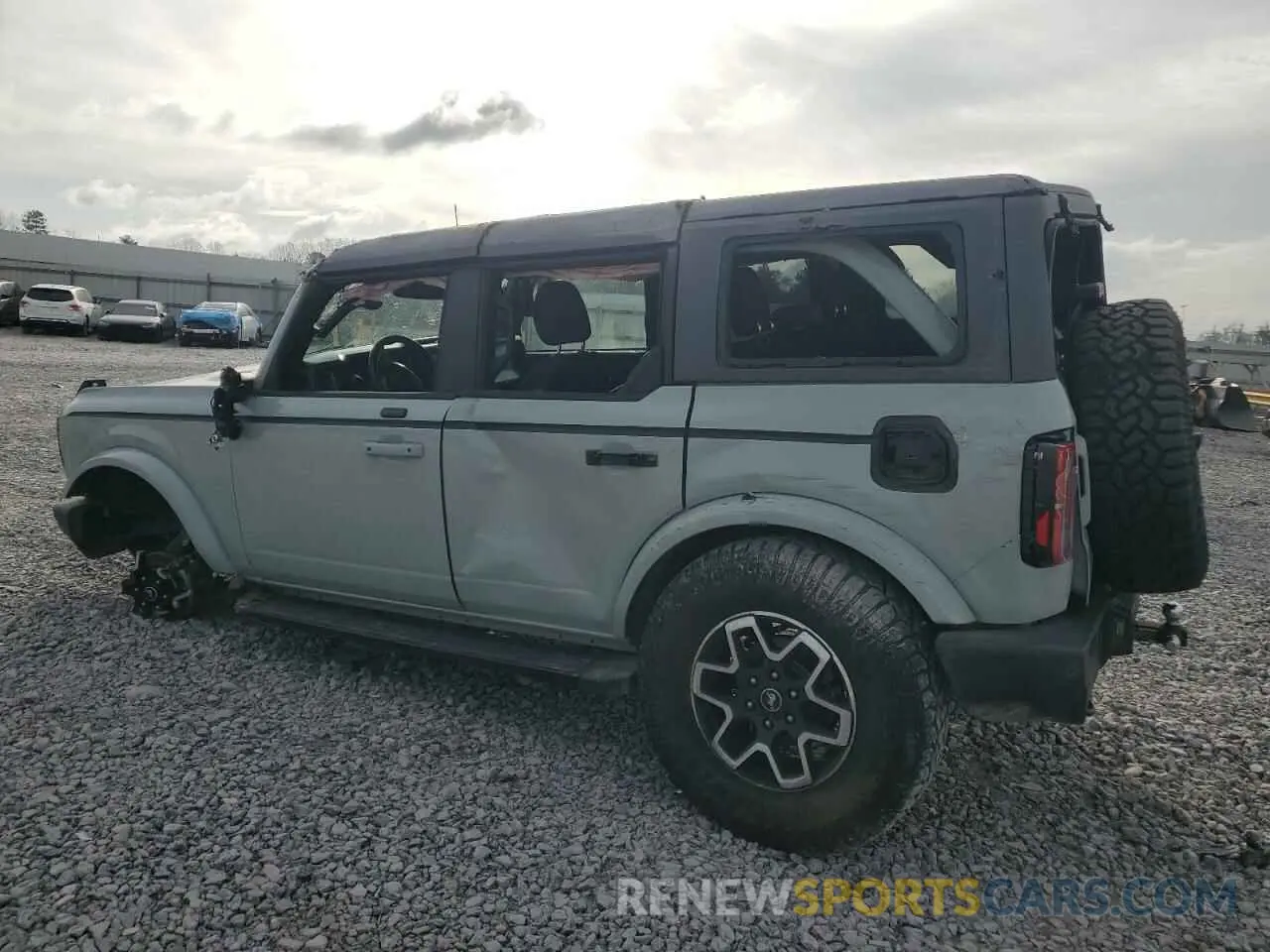2 Photograph of a damaged car 1FMEE5BP2MLA72638 FORD BRONCO 2021