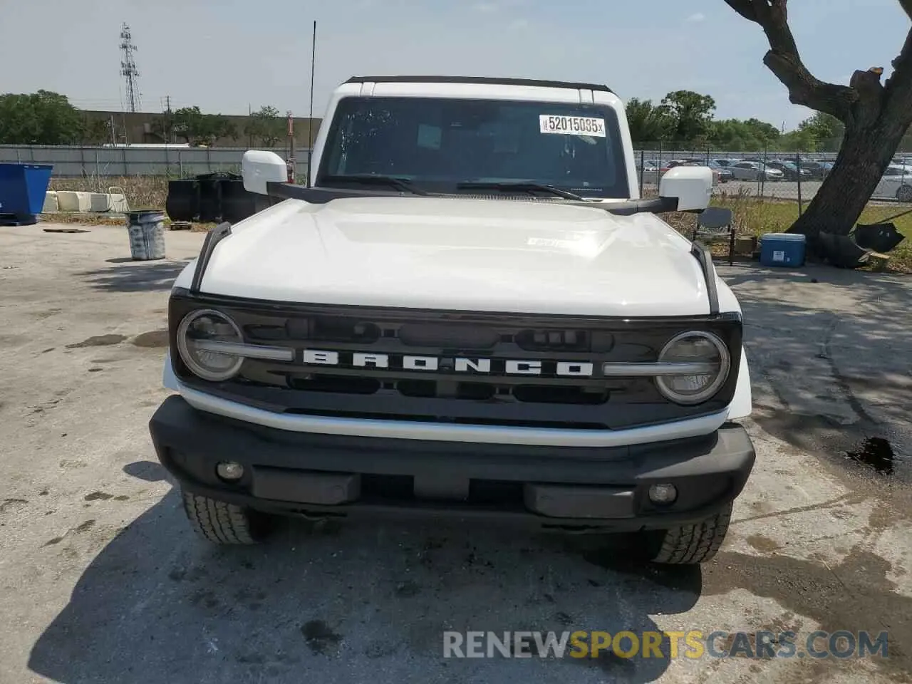 5 Photograph of a damaged car 1FMEE5BP2MLA94820 FORD BRONCO 2021