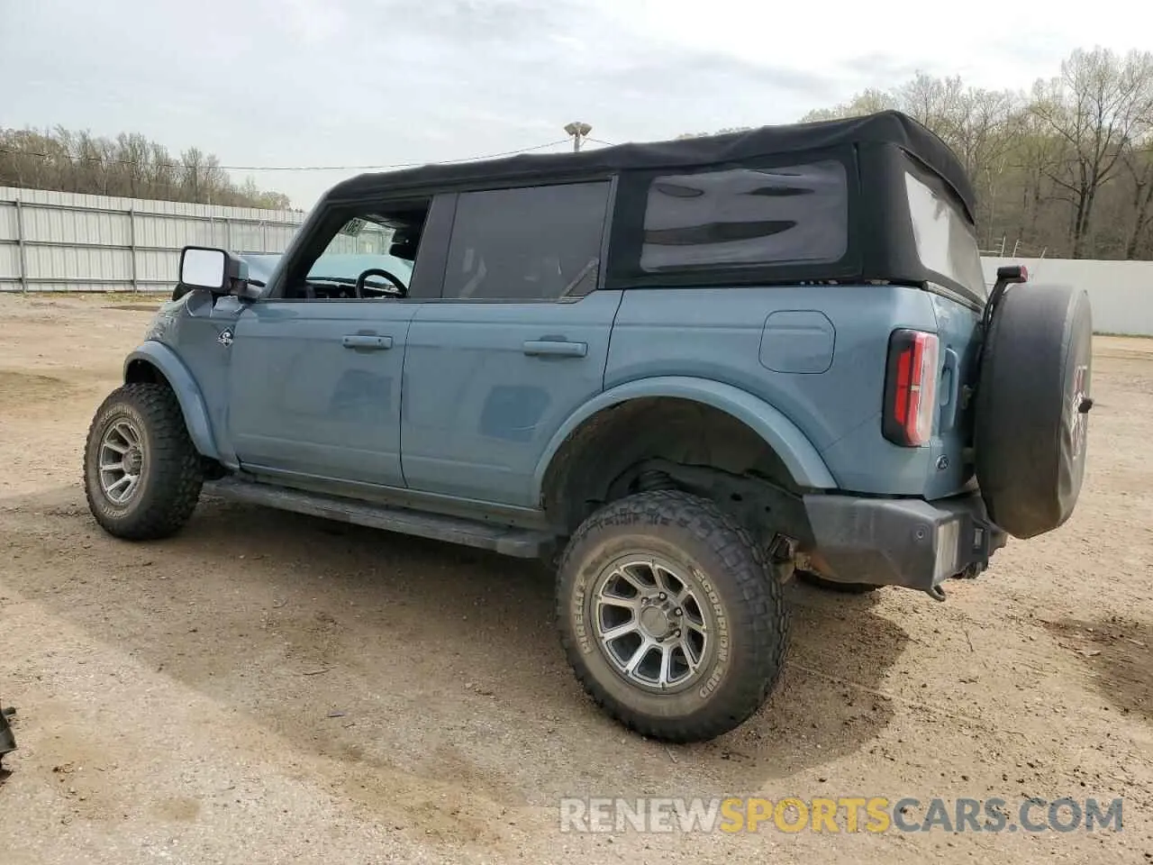 2 Photograph of a damaged car 1FMEE5BP5MLA91314 FORD BRONCO 2021
