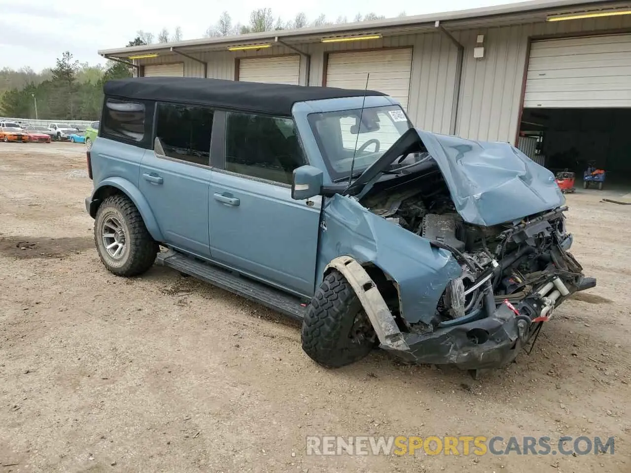 4 Photograph of a damaged car 1FMEE5BP5MLA91314 FORD BRONCO 2021