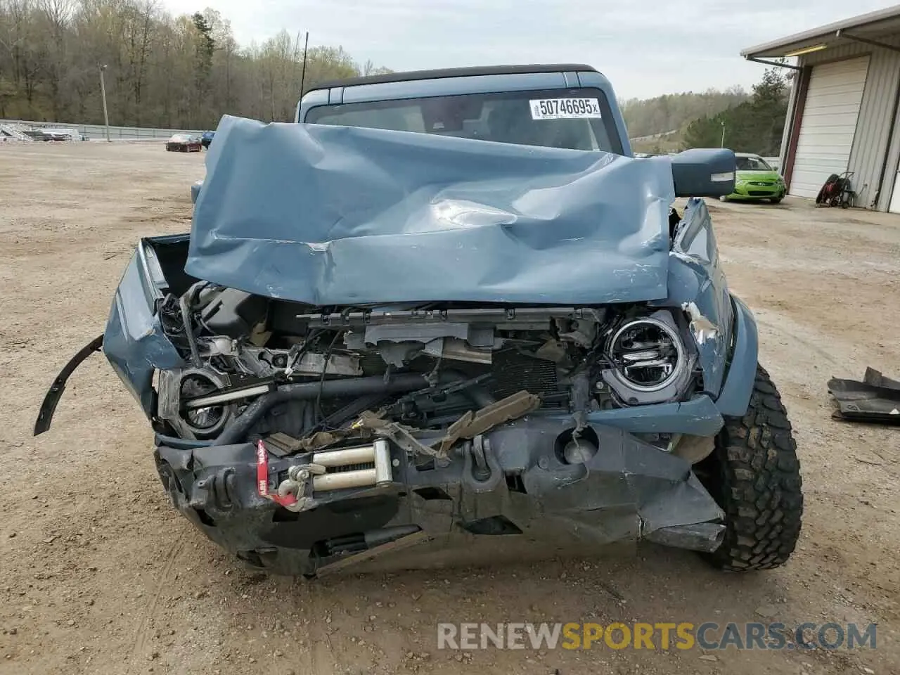 5 Photograph of a damaged car 1FMEE5BP5MLA91314 FORD BRONCO 2021