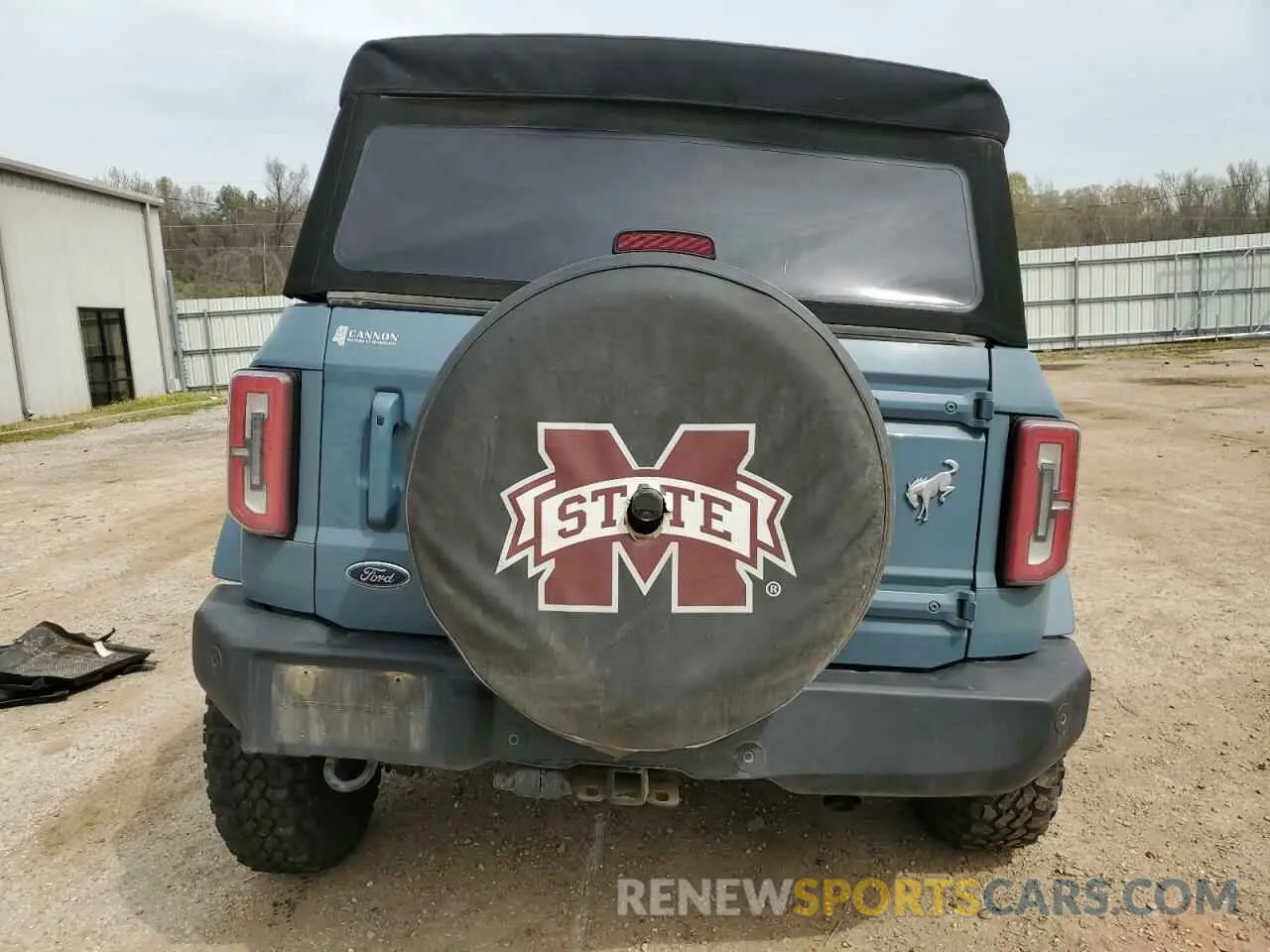 6 Photograph of a damaged car 1FMEE5BP5MLA91314 FORD BRONCO 2021