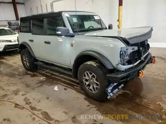 14 Photograph of a damaged car 1FMEE5DH6MLB02410 FORD BRONCO 2021