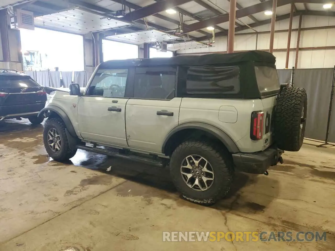 2 Photograph of a damaged car 1FMEE5DH6MLB02410 FORD BRONCO 2021