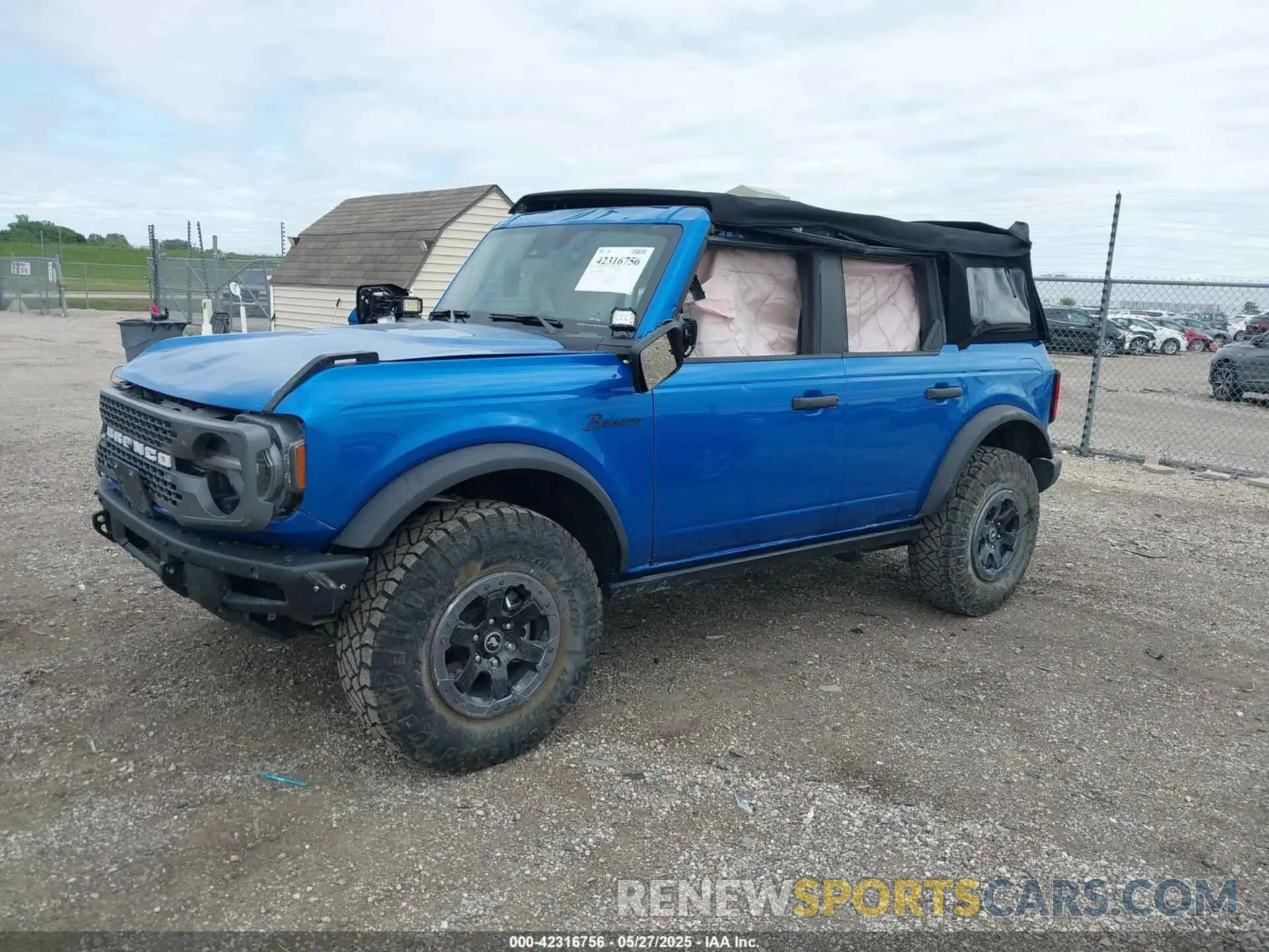 2 Photograph of a damaged car 1FMEE5DHXMLA78970 FORD BRONCO 2021
