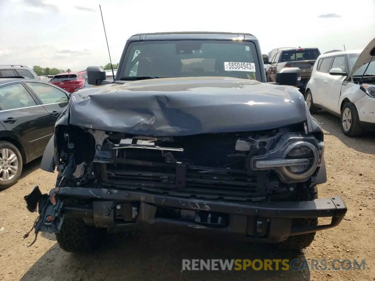 5 Photograph of a damaged car 1FMEE5DHXMLA89886 FORD BRONCO 2021