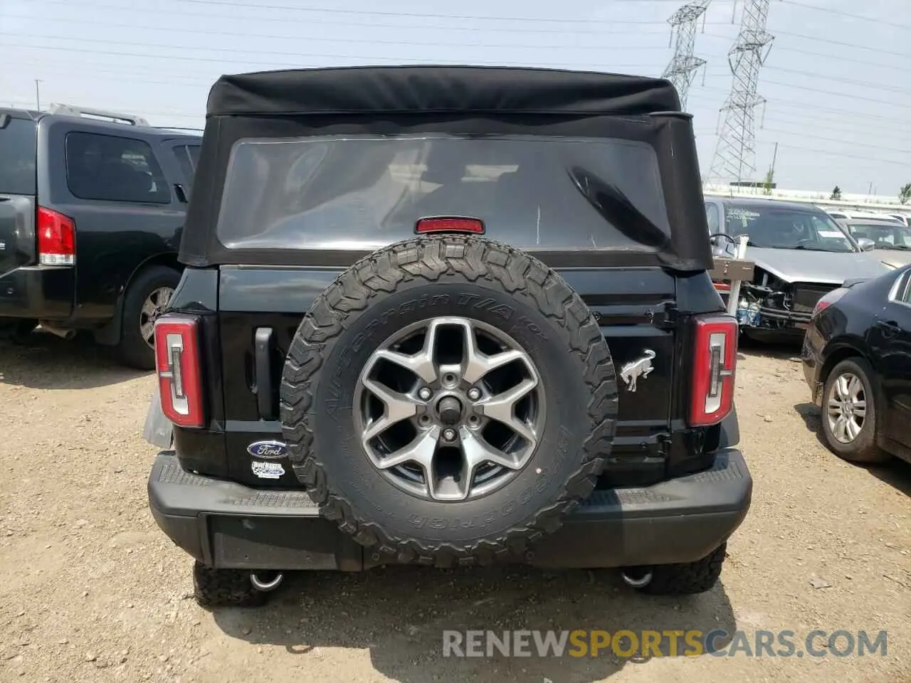 6 Photograph of a damaged car 1FMEE5DHXMLA89886 FORD BRONCO 2021