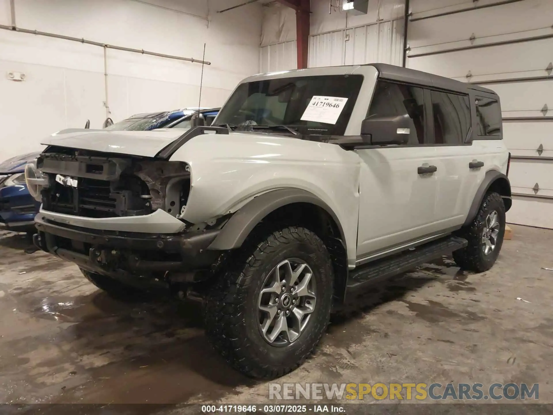 2 Photograph of a damaged car 1FMEE5DP0MLA64549 FORD BRONCO 2021