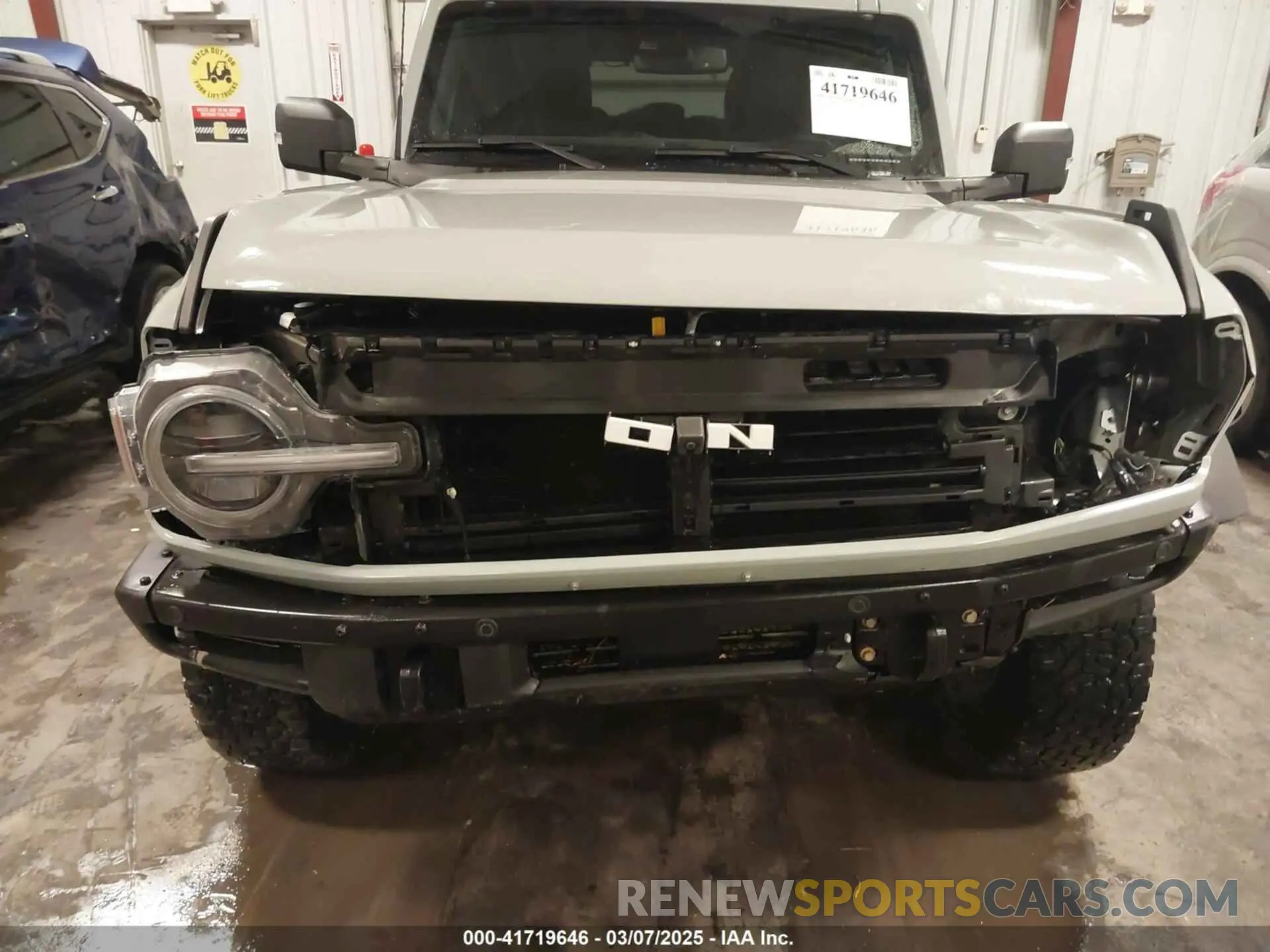 6 Photograph of a damaged car 1FMEE5DP0MLA64549 FORD BRONCO 2021