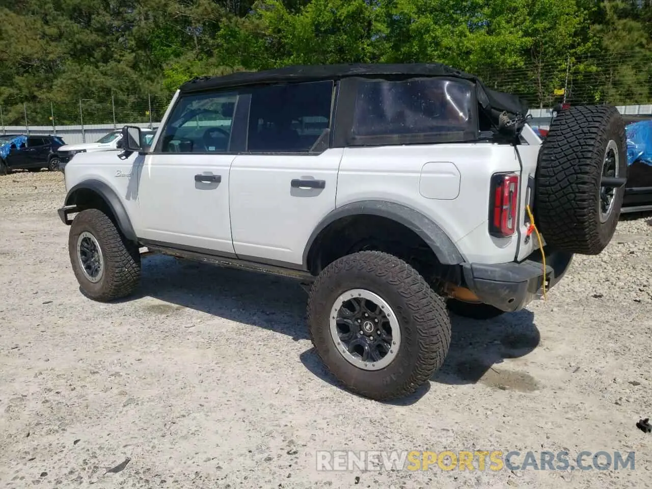2 Photograph of a damaged car 1FMEE5DP2MLA87380 FORD BRONCO 2021