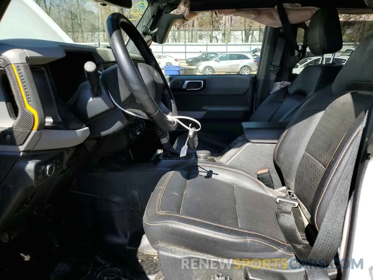 7 Photograph of a damaged car 1FMEE5DP2MLA87380 FORD BRONCO 2021