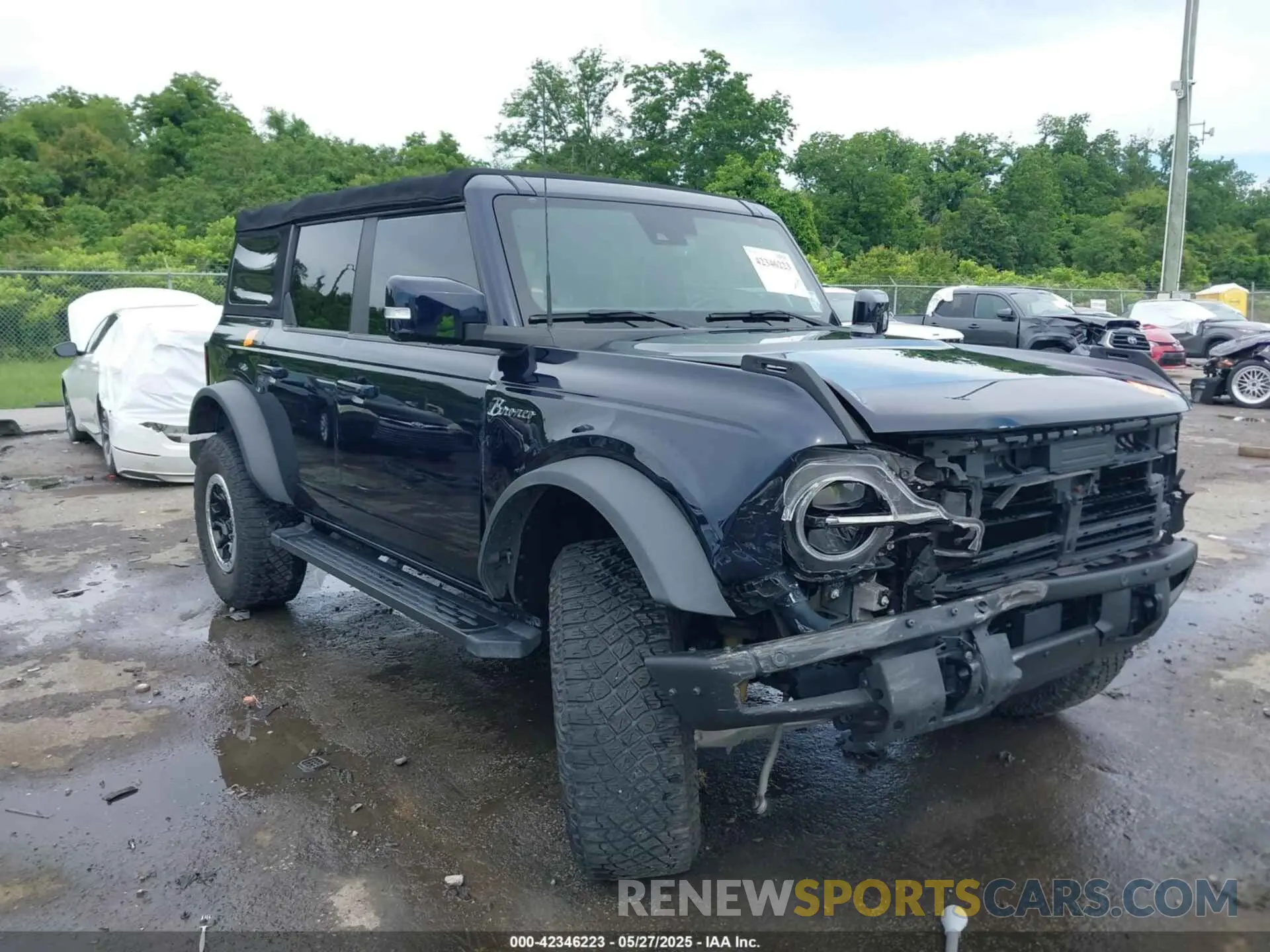 1 Photograph of a damaged car 1FMEE5DP2MLA89419 FORD BRONCO 2021