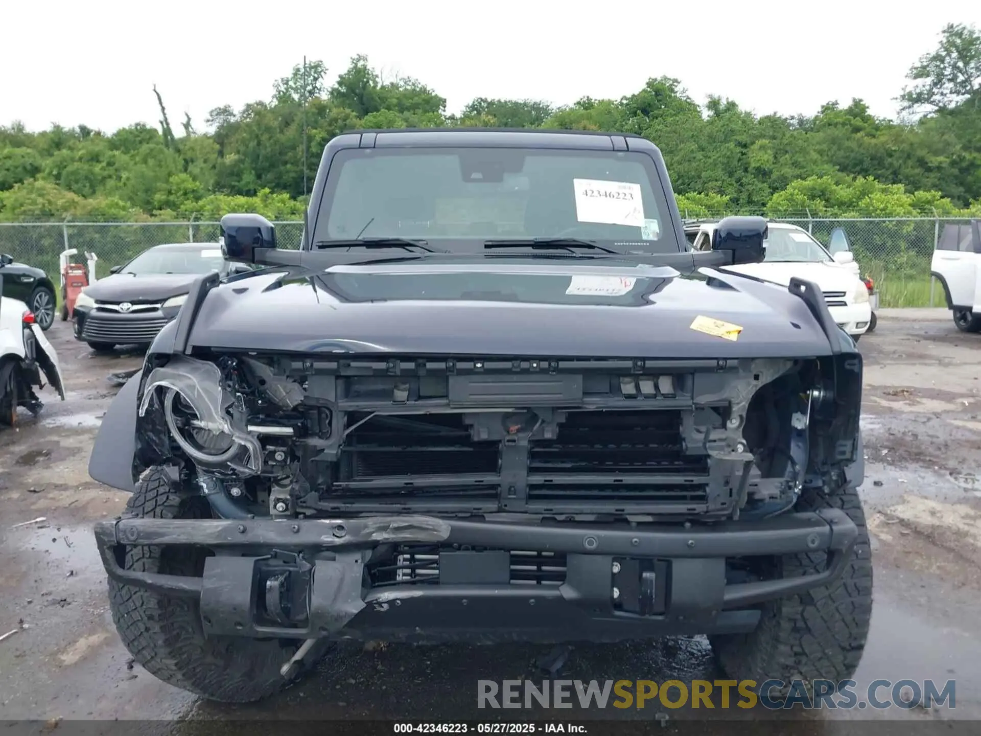10 Photograph of a damaged car 1FMEE5DP2MLA89419 FORD BRONCO 2021