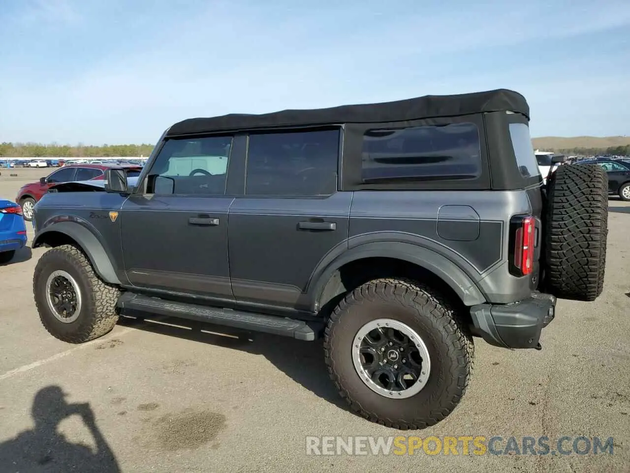 2 Photograph of a damaged car 1FMEE5DP3MLA88389 FORD BRONCO 2021