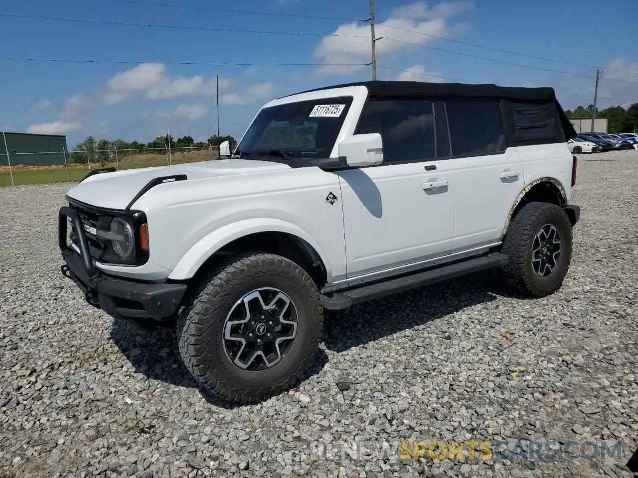 1 Photograph of a damaged car 1FMEE5DP5MLA86594 FORD BRONCO 2021